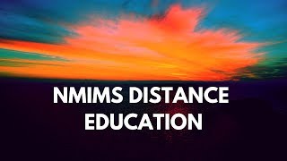 NMIMS Distance Learning - Courses u0026 Fee