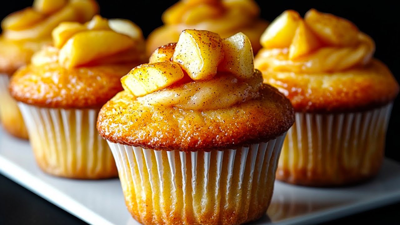 Diese Apfelmuffins sind einfach eine Bombe! Einfaches und leckeres Rezept!