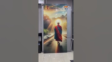 Tranh kính cường lực in UV @mayinquangcaomayinuv