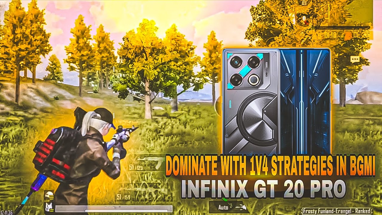 Dominate with 1v4 strategies in bgmi 🔱🔥 infinix gt 20 pro 