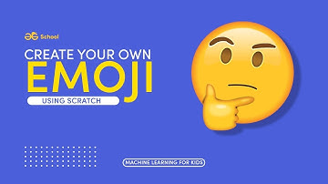 Create your own EMOJI  (Part-1) using SCRATCH | Machine Learning