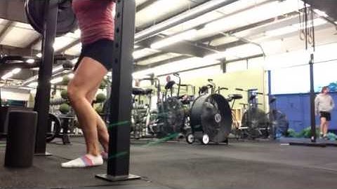 Back squat clusters 190lbd