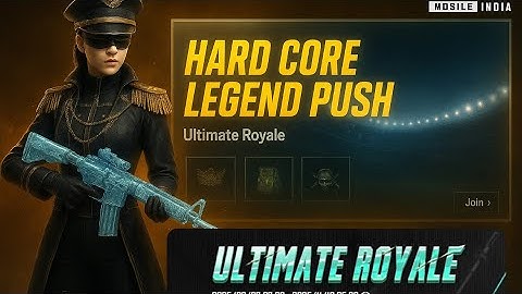 Day 6 ultimate royal VANGUARD TO LEGEND RANK PUSH | BGMI C9S25🔥 