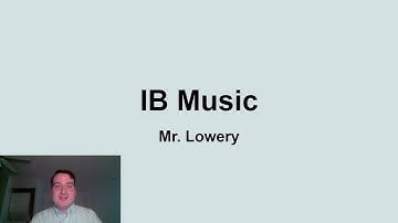 All about IB Music