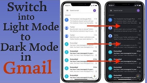 How to Enable Gmail Dark Theme in Android | Gmail Dark Mode | Techno Trak