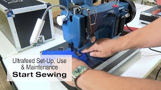 Start Sewing with your New Ultrafeed Sewing Machine