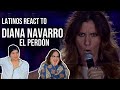 Latinos react to Diana Navarro. El Perdón. LIVE REACTION for the first time| FEATURE FRIDAY ✌