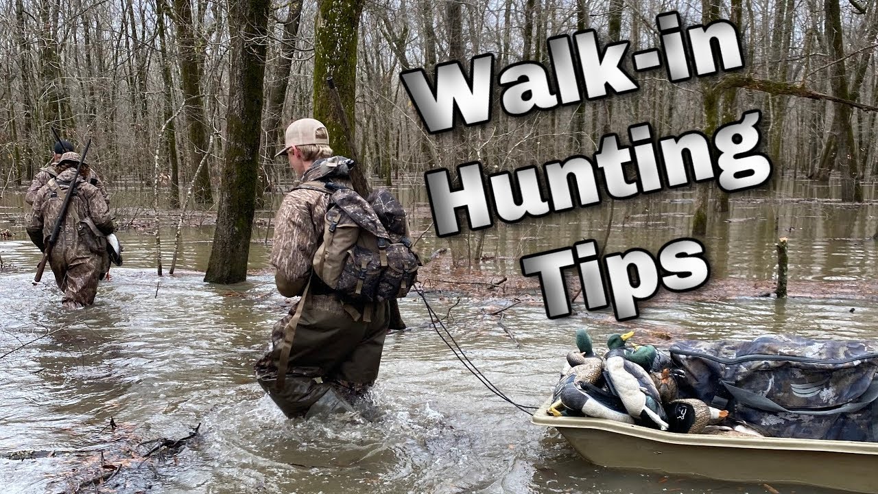Duck Hunting- Walk in Duck hunting gear tips - YouTube