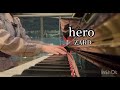 【何度もZARDのheroを聴きに来てくれる方✨フルで弾いてきましたよ!!】ピアノソロ