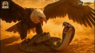 Eagle Vs King Cobra  The Most Epic Snake Battle In Indian Wildlife