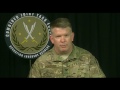 Inherent Resolve Spokesman Briefs Reporters