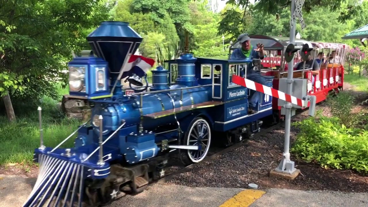 St. Louis Zoo Train (July, 2019) - YouTube