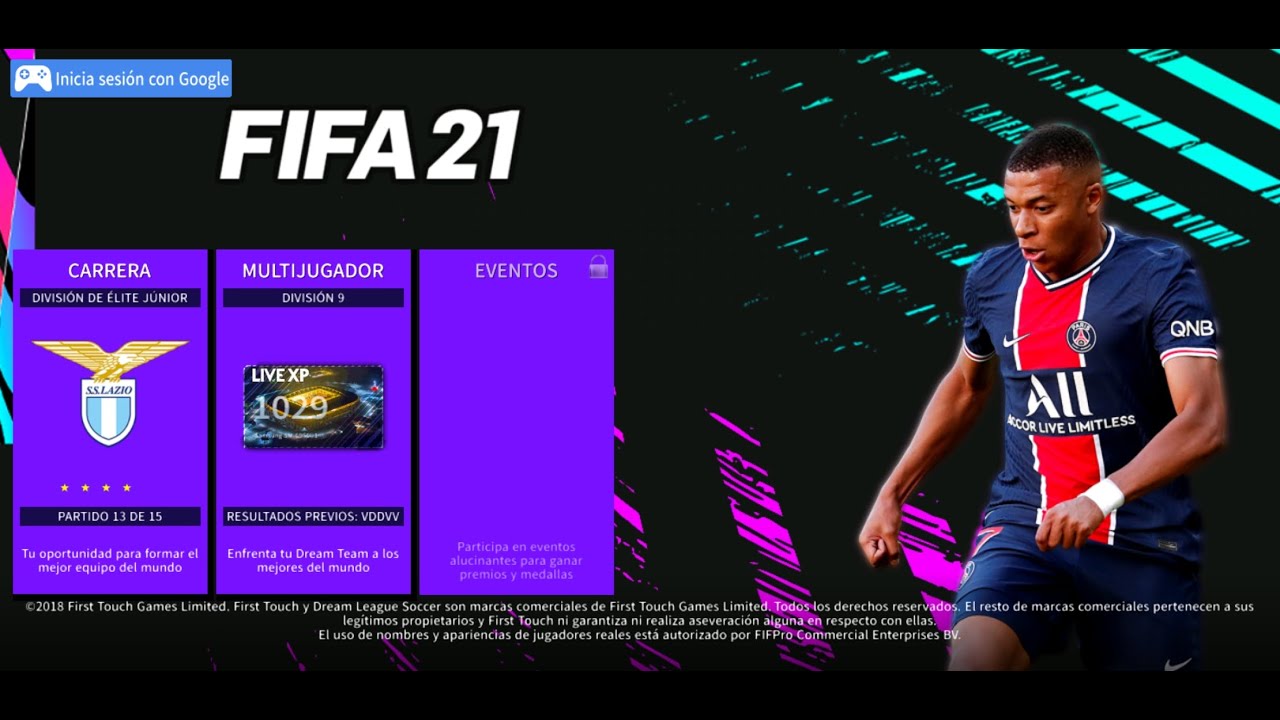 ¡DESCARGA YA! Dream League Soccer 2021 Mod FIFA 21 Para Android Offline 400 MB.