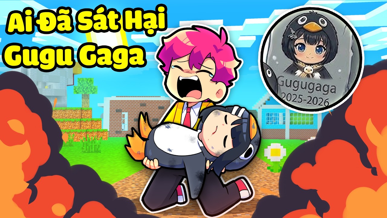 Hiha Bất Ngờ Khi GUGU GAGA bị Sát Hại Trong Minecraft !? 😱😭