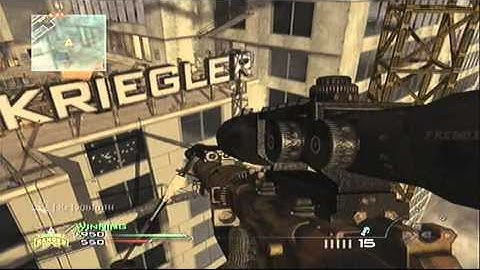 insane highrise trickshot | highrise mw2