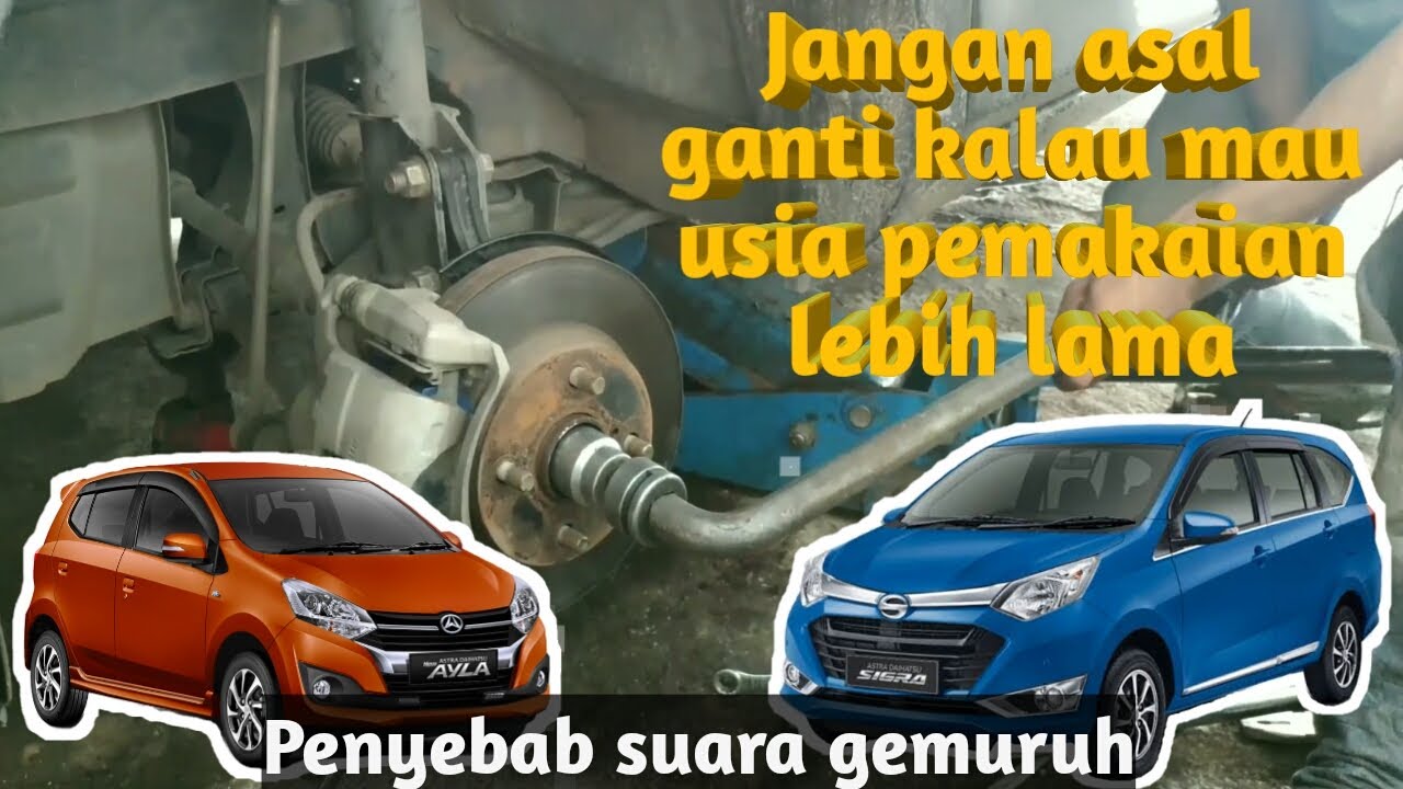 Cara ganti  bearing depan mobil  SIGRA CALYA  AGYA AYLA 