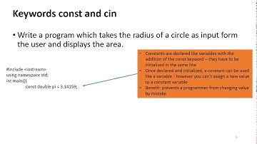 Programming Fundamentals Lecture 7
