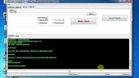 SC6531E Boot,Readuser Code,Read Flash Done