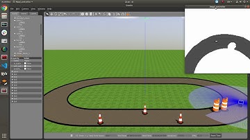 Autorally MPPI avoiding obstacles
