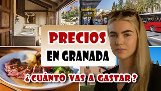 Precios en Granada: ¿Cuánto Vas a Gastar