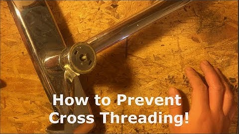 How to Prevent Cross Threading (Tool Tip #1)