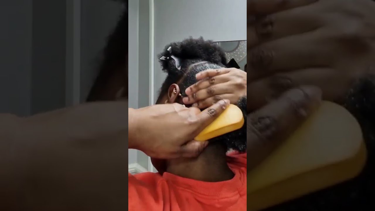 Short 4C NATURAL HAIR Can T Slick BACK Must Watch 