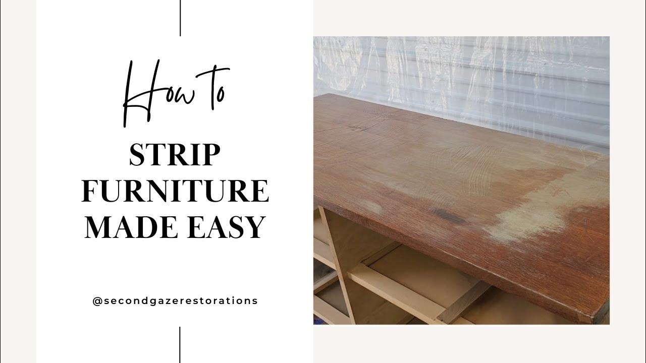 how-to-strip-furniture-stripping-made-easy-youtube