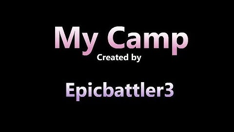 My Camp Intro (Orager TROC3/CodeRed styled)