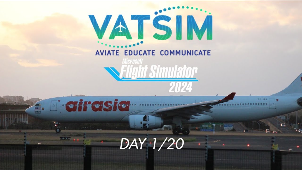 Microsoft Flight Sim World Tour (VATSIM) Day 1/20