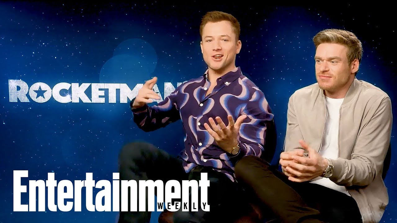 Taron Egerton And Richard Madden's Awkward Dance Classes On Set Of Rocketman 
