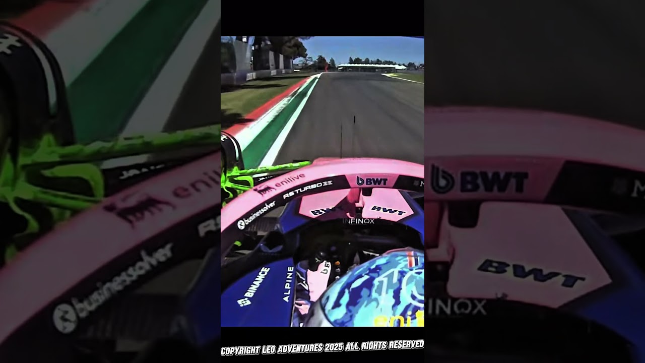 Pierre Gasly Hits rabbit at Imola in Fp1 2025 