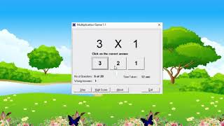 VIDEO BELAJAR PERKALIAN DG MULTIPLICATION GAME 1.1... | LEARN MULTIPLICATION WITH GAME... screenshot 5