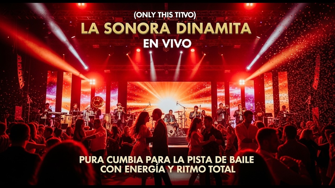 🔥 La Sonora Dinamita EN VIVO 🔥 | Pura Cumbia para la Pista de Baile con Energía y Ritmo Total 💃🎵