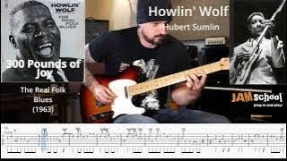 Howlin' Wolf 300 Pounds of Joy Hubert Sumlin Guitar Solo (With TAB)