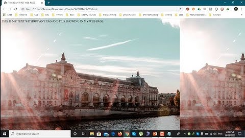 Chapter 9 Introduction to HTML 5 For Class 7