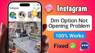 How to Fix Instagram DM Not Opening Problem (2025)
