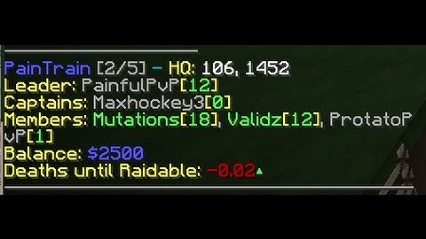 [Arcane Squads Map 2] Making PainTrain Raidable