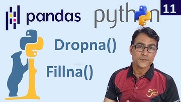 Handling Missing Data (Dropna & Fillna) | Python CVS File in Pandas | Python Tutorial lesson - 132