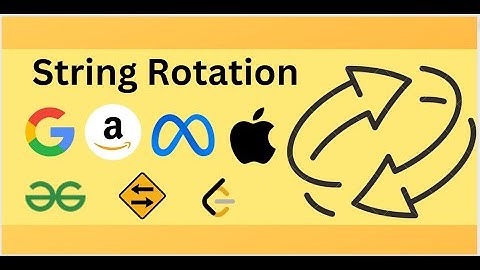 String Rotation by 2 place GeeksForGeeks | Practice POTD | Explained and Solved