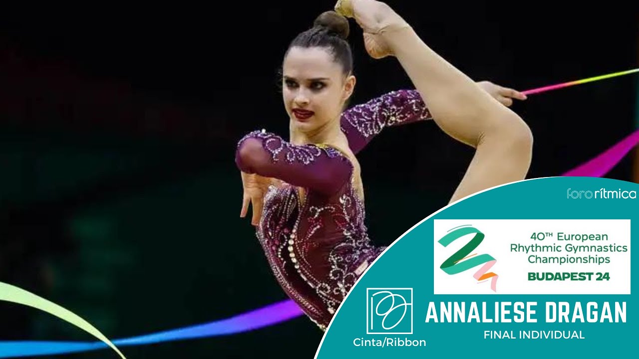 Annaliese Dragan (RUM) - Cinta/Ribbon - FINAL INDIVIDUAL - Budapest EC 2024