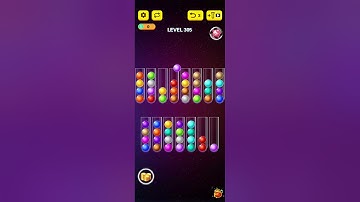 Ball sort puzzle level 305