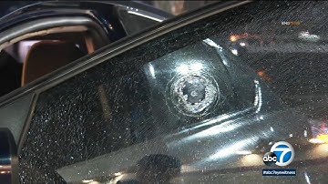 Security guard shot with high-powered paintball gun at close range in North Hollywood