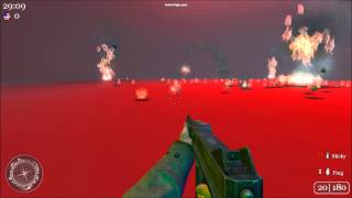 CoD2 Exploding Barrel