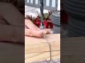 the process of tying wood with wire using a drill machine #process #drillmachine #wire #wood #diy