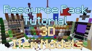 Minecraft Resource Pack Tutorial | 3D Item Models (1.9.X, 1.10.X,1.11.X) screenshot 2
