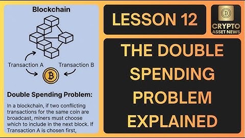 Lesson 12: The Double-Spending Problem Explained