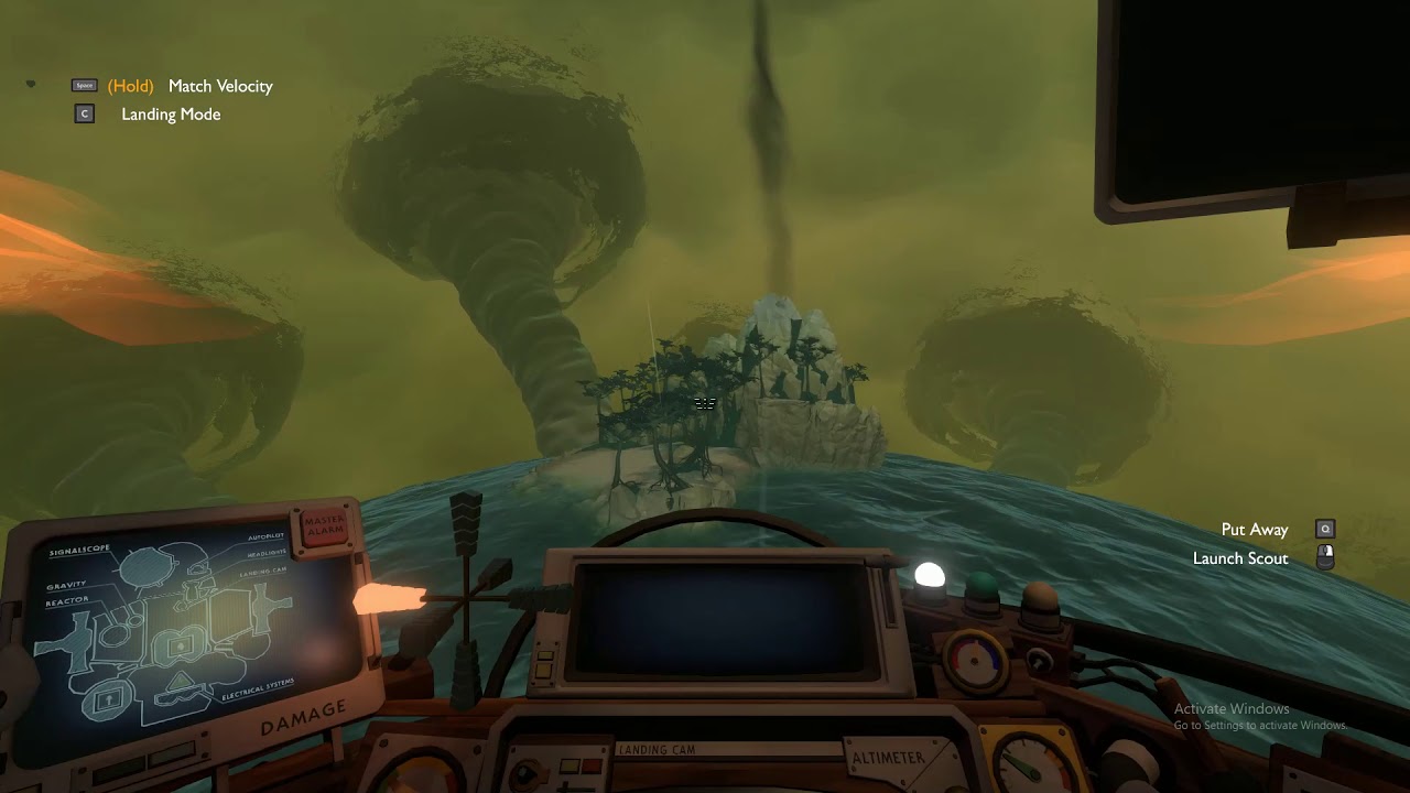 Outer wilds черный терновник карта