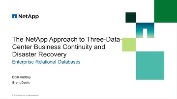 Three-Way Disaster Recovery and Business Continuity - Part 1