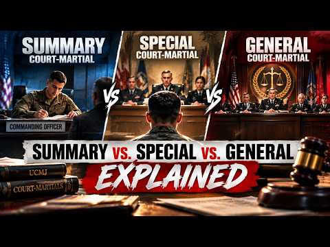 Summary vs. Special vs. General Court-Martial | What’s the Difference?