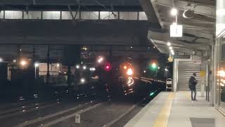 頑張ろう能登・北陸ステッカー付き。EF510 15号機牽引名古屋タ発新潟タ4085レ清洲通過